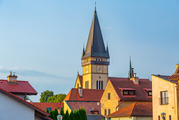 Obraz premium Saint Egidius cathedral in Bardejov, Slovakia