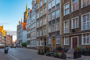 Colourful Street The Old Town
