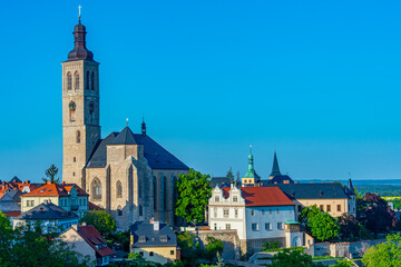 Fototapeta premium Church of Saint James in Kutna Hora, Czech republic