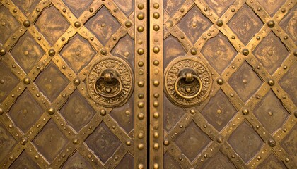 Ornate golden doors
