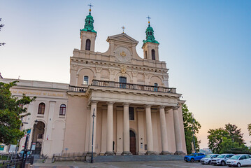Obraz premium St. John the Baptist Cathedral, Lublin, Poland