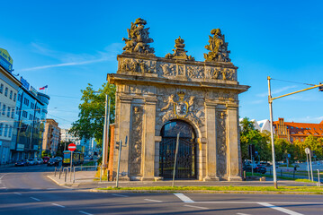 Royal gate in Polish town szczecin © dudlajzov