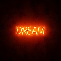Neon Sign of Hope and Inspiration