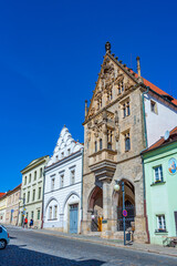 Fototapeta premium The Stone House, Czech Museum of Silver in Kutna Hora, Czech rep
