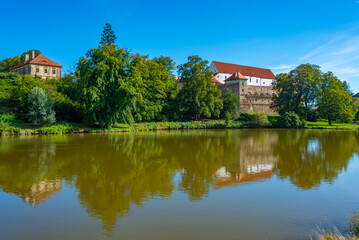Fototapeta premium Horsovsky Tyn castle in Czech republic