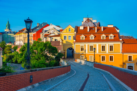 Grodzka gate in the old town of Lublin, Poland