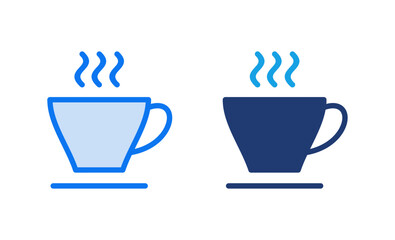 coffee cup icon vector illustration. cup a coffee sign and symbol