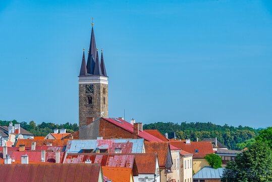 Church of holy ghost in Telc, Czech republic