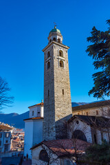 Obraz premium Cathedral of Saint Lawrence in Lugano, Switzerland