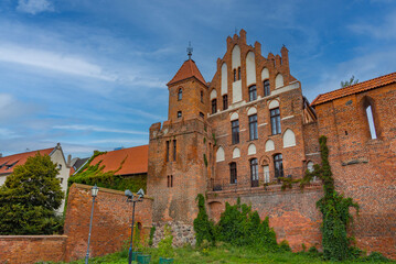 Obraz premium Old fortification in Torun, Poland