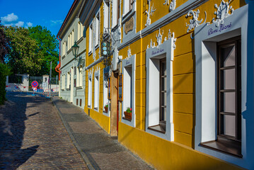 Fototapeta premium Old houses at Hradcany part of Prague, Czech republic