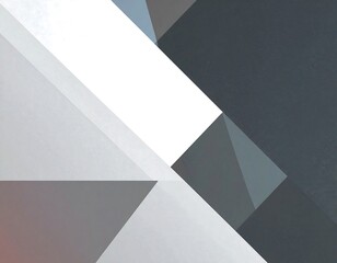 Abstract geometric shapes in muted tones