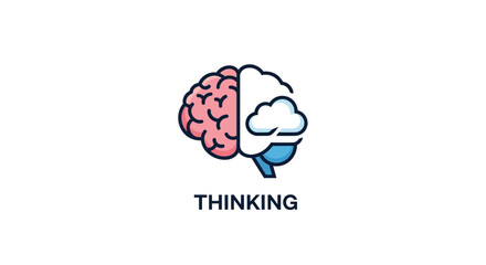 Brain Thinking Concept.