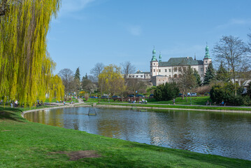 Pond The Palace Park Kielce