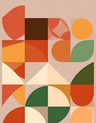 Abstract geometric shapes