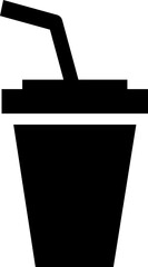 Cup with Straw Icon