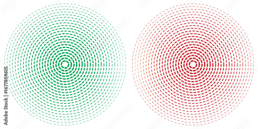 Poster an abstract circular gradient element shape isolated on a transparent or white background