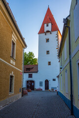 Obraz premium Rabenstejnska art gallery in Ceske Budejovice, Czech republic