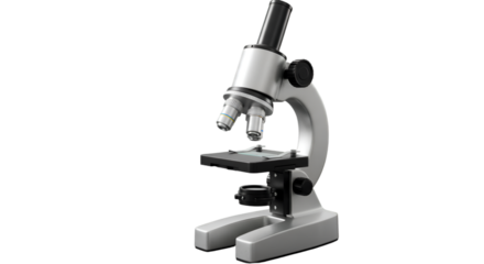 The pursuit of scientific discovery with an antique microscope against a stark infinite dark void