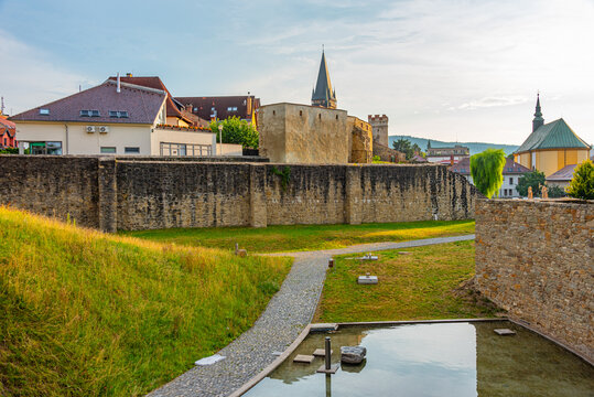 Historical fortification at Bardejov, Slovakia