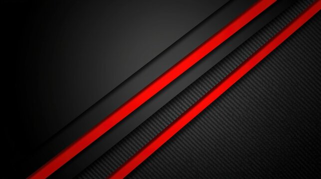 Dynamic black and red striped background for graphic design projects, modern party invitations, edgy social media posts, or striking website banners.