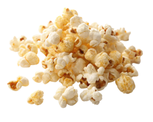 popcorn Cut out, isolated 