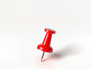 red push pin