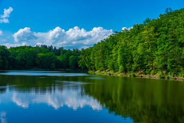 Konopiste lake near Benesov, Czech republic