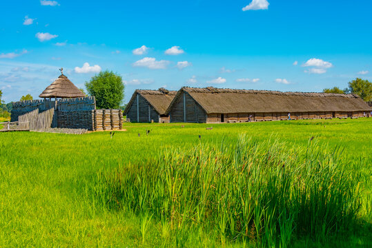Archaeological Museum in Biskupin in Poland