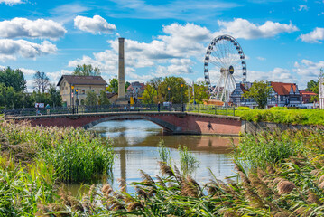 View Ferris Wheel Gdansk Poland