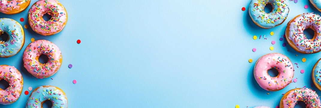 Eye-catching Design with Icing and Confetti Accents