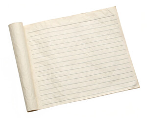 blank notebook isolated, Cutout