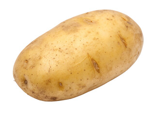 potato isolated, cut-out 