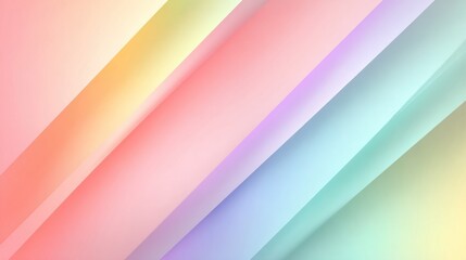 Obraz premium A bright, colorful rainbow spectrum illustration with a seamless geometric stripe pattern and a gradient texture and some lines of light for decoration