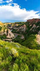 Fototapeta premium Canyon River Scenic Overlook