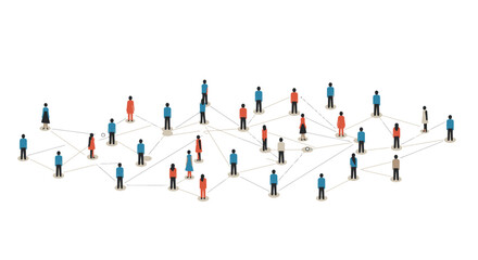 Social Network Vector Illustration