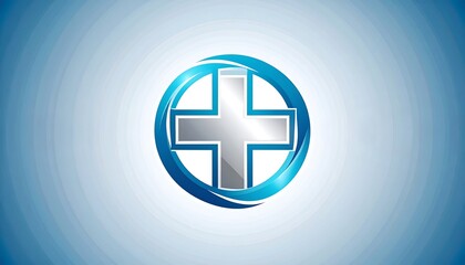 Fototapeta premium Abstract medical logo design