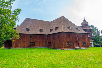 Obraz premium Wooden Articular Church of Svaty Kriz in Slovakia