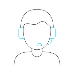 Fototapeta premium Card Game Line Icon of Gaming & Entertainment Icon Set