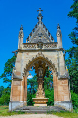 Chapel of Saint Hubertus at Lednice-Valtice complex in Czech rep