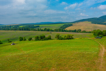 Obraz premium Natural landscape of the death valley in Slovakia