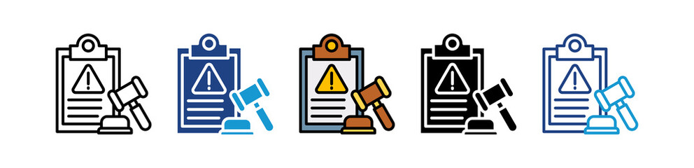Regulatory Risk multiple icon