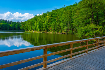 Konopiste lake near Benesov, Czech republic