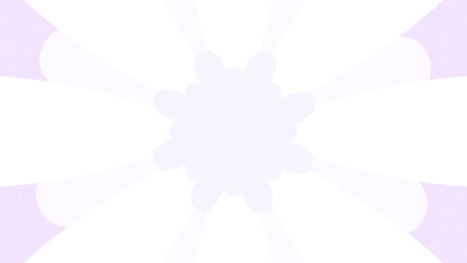 柔らかい薄紫色の花が広がる優しい雰囲気の壁紙イラスト