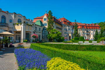 Summer day at Piestany spa in Slovakia
