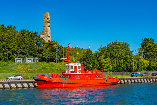 Westerplatte memorial in Gdansk, poland