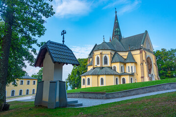 Basilica of the Virgin Mary at Marianska Hora near Levoca, Slova