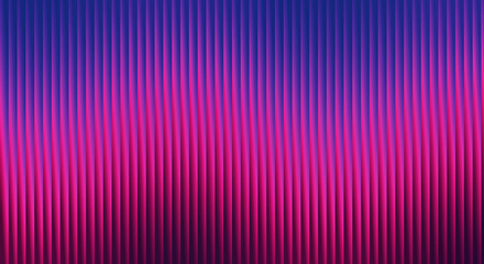 Abstract background with vertical lines in gradient of blue and pink colors