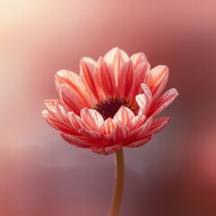 pink dahlia flower