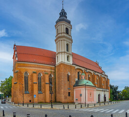 Fototapeta premium Holy Trinity Church in Opole, Poland